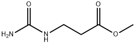 β-Alanine, N-carbamoyl-, methyl ester (8CI) Struktur