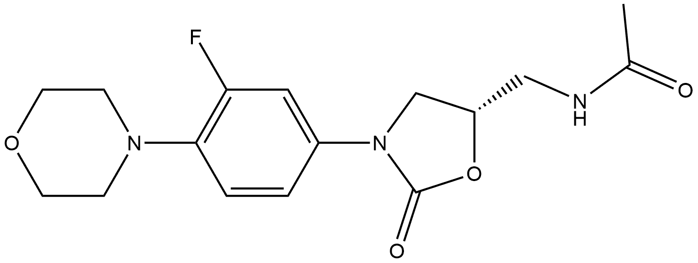 Linezolid Impurity 15 Struktur