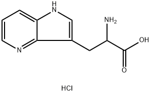 2-Amino-3-{1H-pyrrolo[3,2-b]pyridin-3-yl}propanoic Acid dihydrochloride Struktur