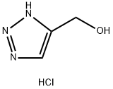 1H-1,2,3-triazol-4-ylmethanol hydrochloride Struktur