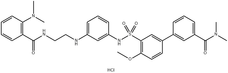 YNT-185 Dihydrochloride Hydrate Struktur