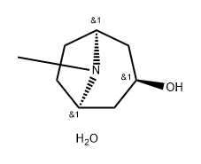 2,3-dihydro-3α-hydroxy-8-methylnortropidine Struktur