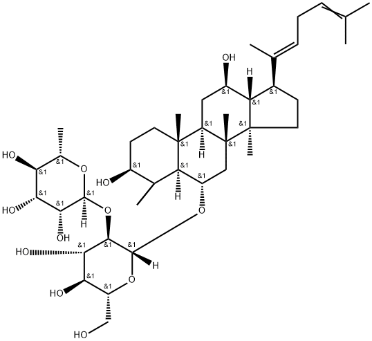 ginsenoside F4 Struktur