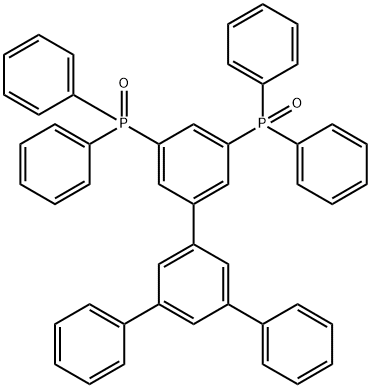 (5-Terphenyl-1,3-phenylene)bis(diphenylphosphine oxide) Struktur