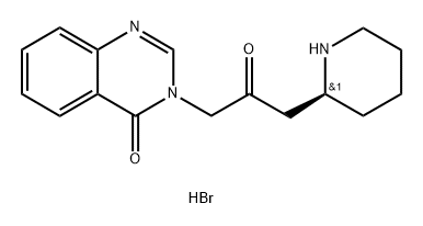 (+)-Deoxyfebrifugine Dihydrobromide Struktur