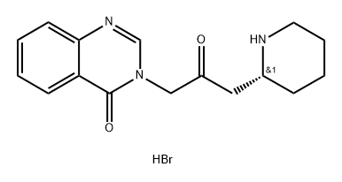 (+)-Deoxyfebrifugine Dihydrobromide Struktur