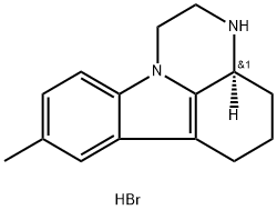 (S)-Pirlindole Hydrobromide Structure