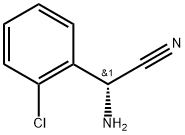 (R)-2-amino-2-(2-chlorophenyl)acetonitrile Struktur