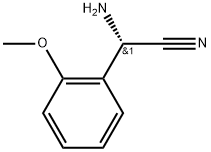 Benzeneacetonitrile, α-amino-2-methoxy-, (αS)- Struktur