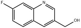 (7-fluoroquinolin-3-yl)methanol Struktur