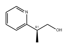 2-Pyridineethanol, β-methyl-, (βS)- Struktur