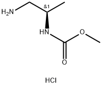 methyl N-[(2R)-1-aminopropan-2-yl]carbamate
hydrochloride Struktur