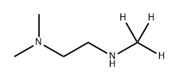 1,2-Ethanediamine, N1,N1-dimethyl-N2-(methyl-d3)- Struktur