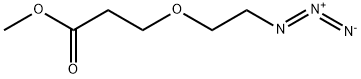 Azido-PEG1-methyl ester Struktur