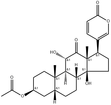 Acetylarenobufagin Struktur