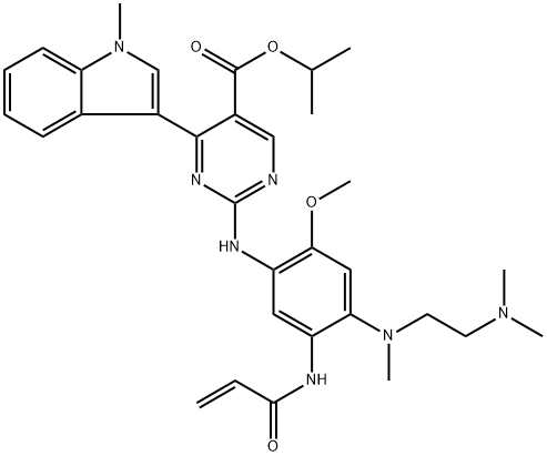 Mobocertinib Struktur