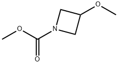 Methyl3-methoxyazetidine-1-carboxylate Struktur