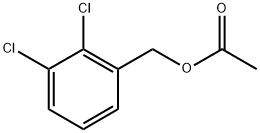 Benzenemethanol, 2,3-dichloro-, 1-acetate Struktur