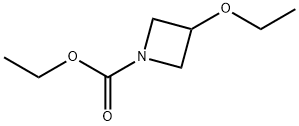 Ethyl3-ethoxyazetidine-1-carboxylate Struktur