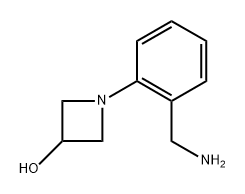 1-[2-(aminomethyl)phenyl]azetidin-3-ol Struktur