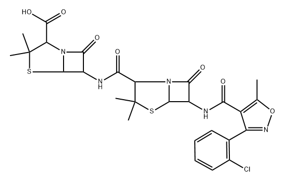氯西林鈉EP雜質(zhì)E 結(jié)構(gòu)式