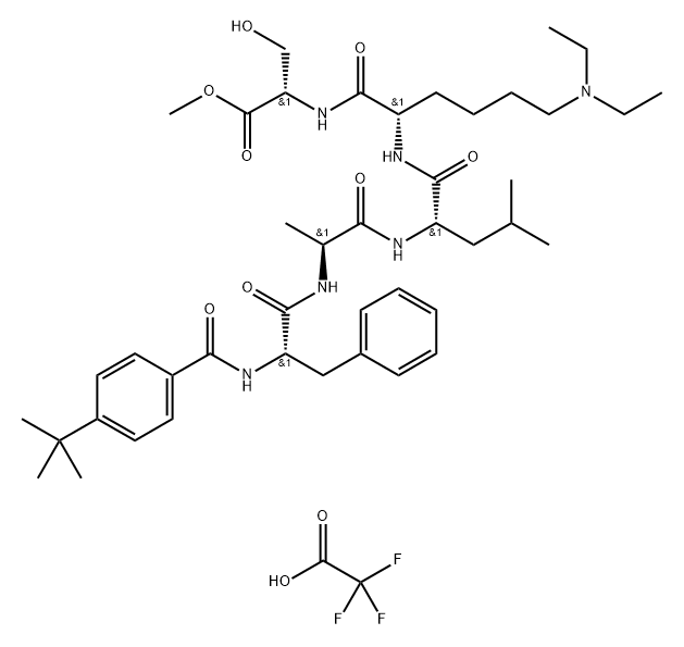 UNC3866TFA salt Struktur