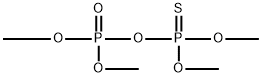 Thiodiphosphoric acid ((HO)2P(O)OP(S)(OH)2), tetramethyl ester (9CI) Struktur