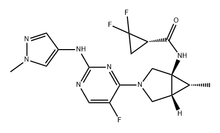 JAK1/TYK2-IN-1 Struktur