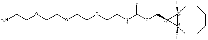 5,?8,?11-?Trioxa-?2-?azatridecanoic acid, 13-?amino-?, (1α,?8α,?9β)?-?bicyclo[6.1.0]?non-?4-?yn-?9-?ylmethyl ester Struktur