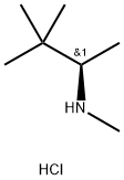 2-Butanamine, N,3,3-trimethyl-, hydrochloride (1:1), (2R)- Struktur