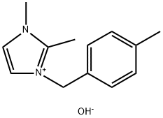 1H-Imidazolium, 1,2-dimethyl-3-[(4-methylphenyl)methyl]-, hydroxide (1:1)