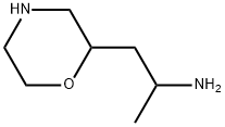 2-Morpholineethanamine, α-methyl- Struktur