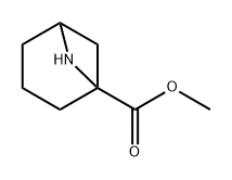 6-Aza-bicyclo[3.1.1]heptane-1-carboxylic acid methyl ester Struktur