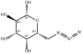 β-D-Galactopyranose, 6-azido-6-deoxy- Struktur