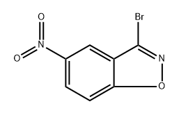 3-bromo-5-nitro-1,2-benzoxazole Struktur