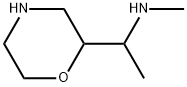 2-Morpholinemethanamine, N,α-dimethyl- Struktur