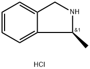 (1S)-1-methyl-2,3-dihydro-1H-isoindole hydrochloride Struktur