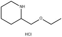 2-(ethoxymethyl)piperidine hydrochloride Struktur