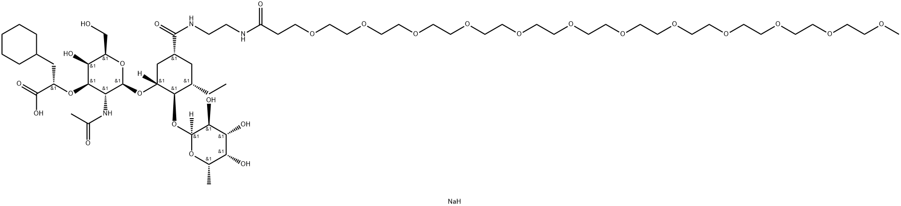 Uproleselan sodium) Struktur