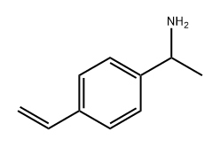 Benzenemethanamine, 4-ethenyl-α-methyl- Struktur