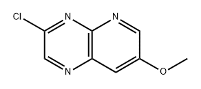 3-chloro-7-methoxypyrido[2,3-b]pyrazine Struktur