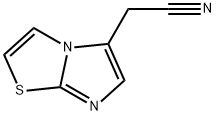 2-(imidazo[2,1-b]thiazol-5-yl)acetonitrile Struktur