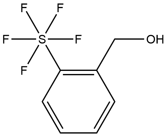 2-(Pentafluorothio)benzyl alcohol Struktur