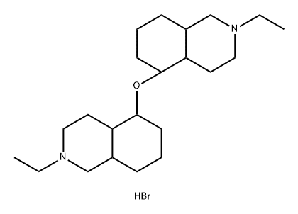 Isoquinoline, 5,5'-oxybis[2-ethyldecahydro-, dihydrobromide (7CI,8CI) Struktur