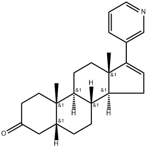 3-keto-5β-Abiraterone Struktur