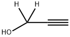 prop-2-yn-1,1-d2-1-ol Struktur