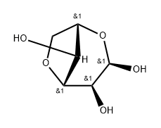 .alpha.-L-Galactopyranose, 3,6-anhydro- Struktur