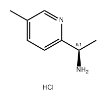 (1R)-1-(5-methylpyridin-2-yl)ethanamine hydrochloride Struktur