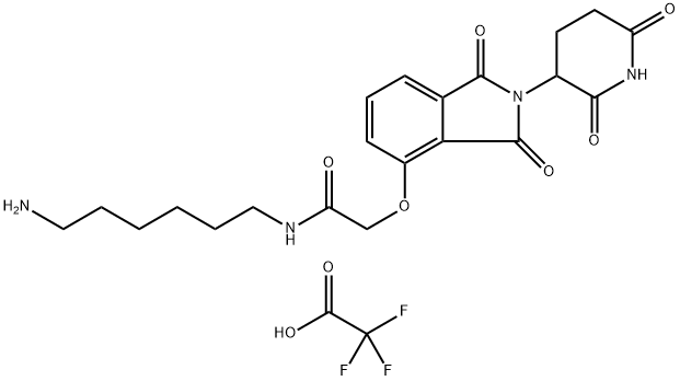 E3 Ligase Ligand-Linker Conjugates 25 Trifluoroacetate Struktur