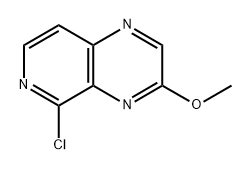 5-chloro-3-methoxypyrido[3,4-b]pyrazine Struktur